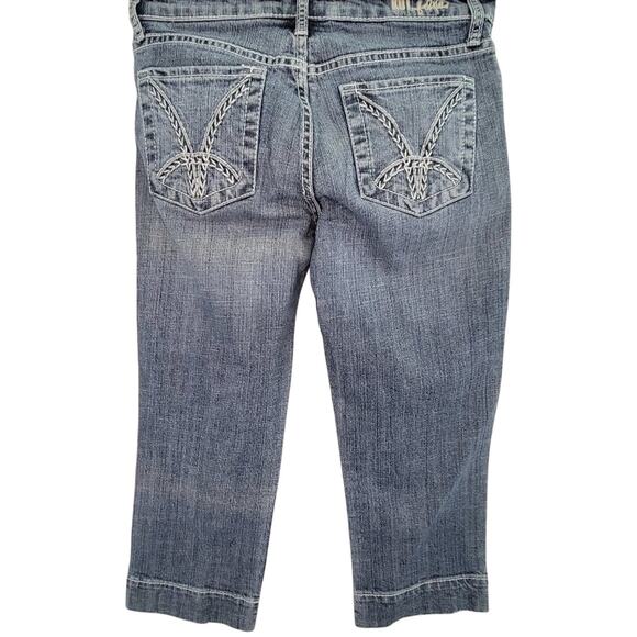 Kut From The Kloth Womens Blue Denim Capri Jeans Size 2 - Picture 2 of 10